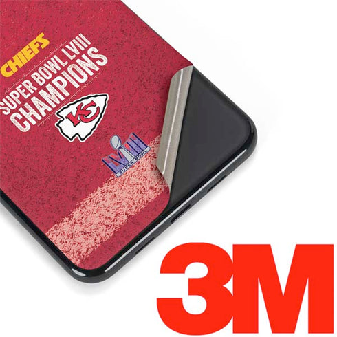 NFL Chiefs Super Bowl LVIII Champions Google Pixel 3a Skin